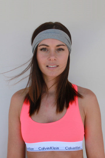 Sport Headwrap - Heather Grey
